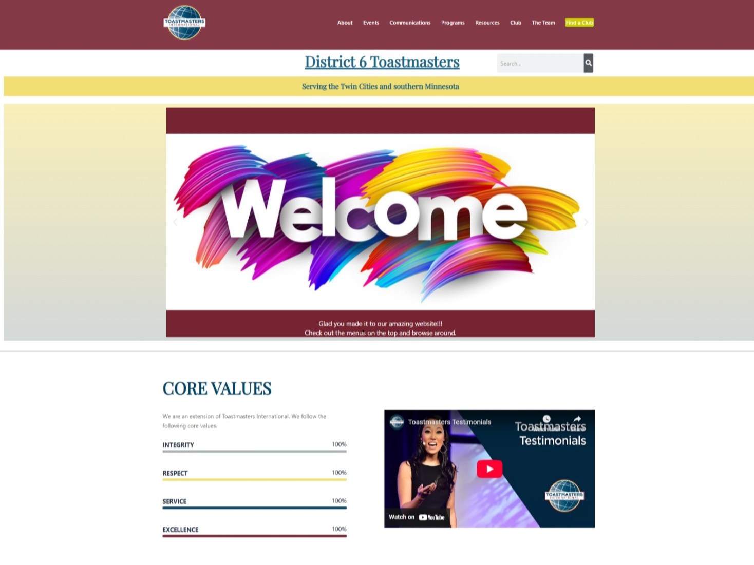 D6 Webpage