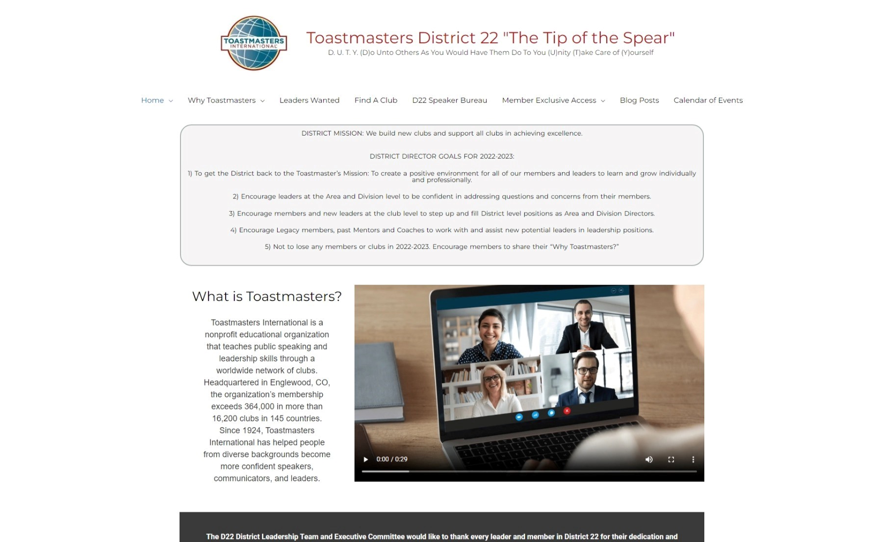 D19 Webpage